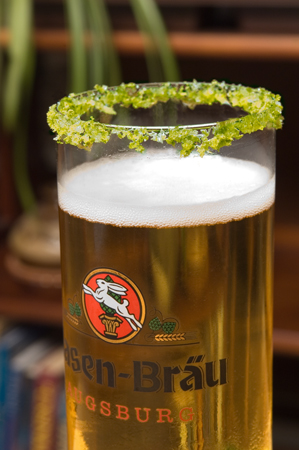Lime-Crusted Beer